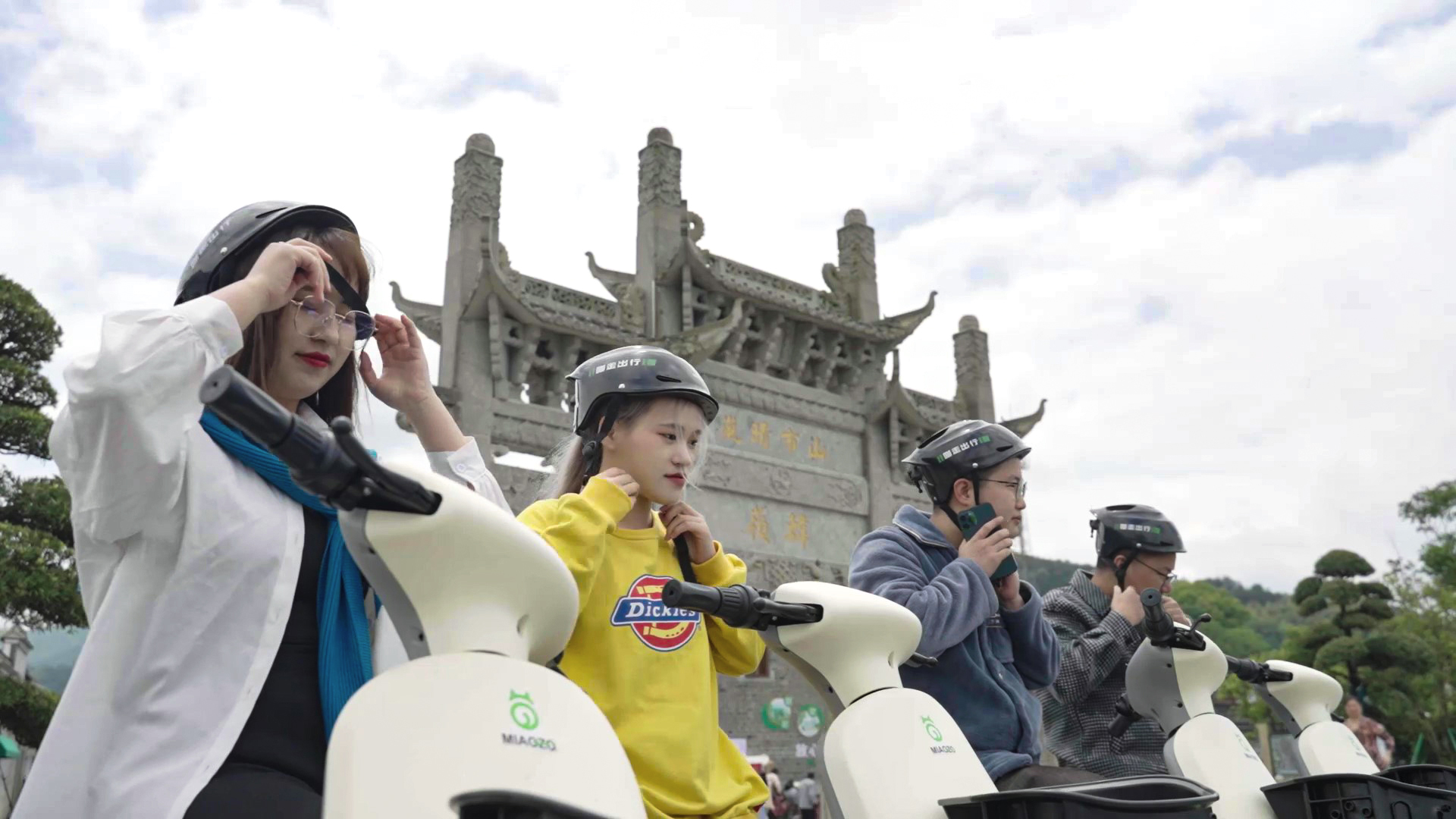 便捷的景區(qū)共享電單車(chē) 便捷的景區(qū)共享電單車(chē)